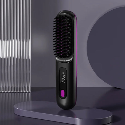 Spazzola Lisciante Wireless Capelli