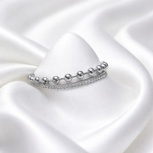 Design a triplo bracciale in acciaio inossidabile