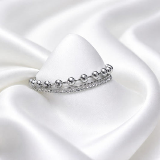 Design a triplo bracciale in acciaio inossidabile